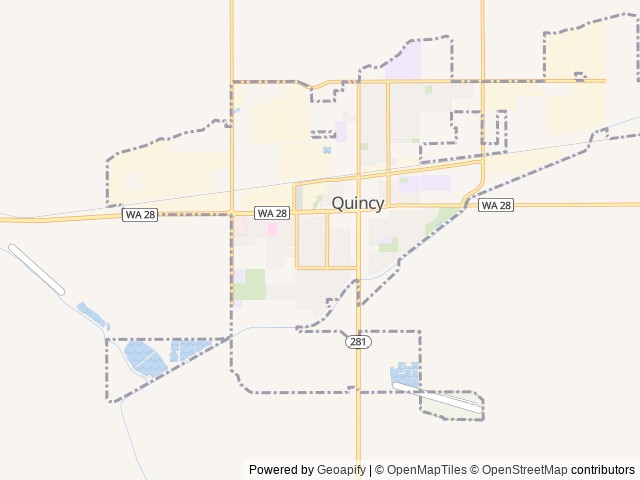 Map for 2016 Keystone Springdale 282BHWE near Quincy, WA