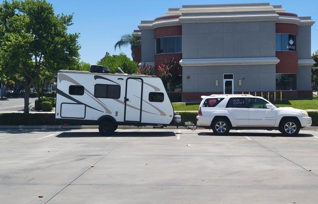 Joseph and Jillian's starter camper!