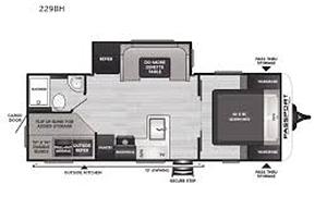 2025 Keystone Passport 229 BH