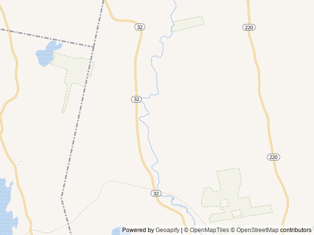 Map for Wildcat Pet friendly RV near Waldoboro, ME