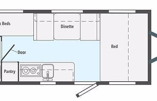 2017 Winnebago Micro Minnie 1700BH