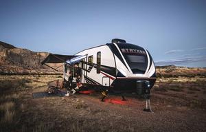 Lava Outdoor Fun Rentals Toy Hauler Camp Trailer