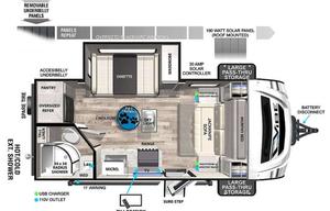 2022 Forest River RV Vibe 18DB- DELIVERY ONLY
