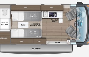 Camp-Ready 2025 Camper, Easy To Drive, Backup Cam