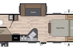 2017 Springdale Trailer with outdoor kitchen