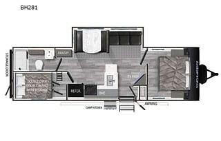 2023 33ft Travel Trailer. We deliver and set up