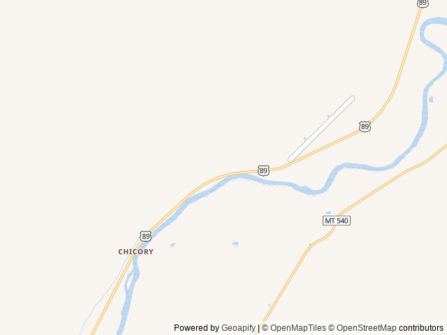 Map of Yellowstone's Edge RV Park location at Livingston, MT, United States