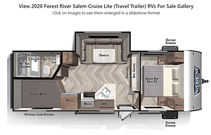 2020 Forest River RV Salem Cruise Lite 243BHXL