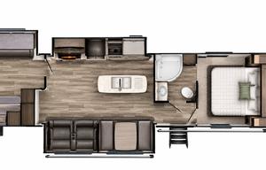 2021 Keystone RV Cougar Half-Ton 34TSB