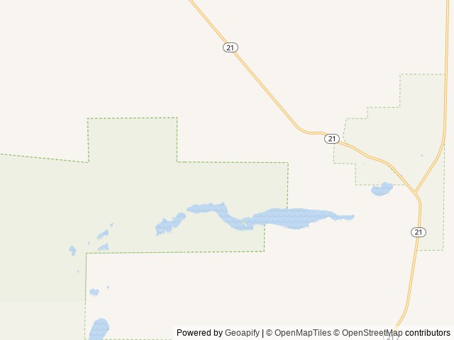 Map of Pacific Lake Recreation Site - Lakeview Ranch location at Spokane, WA, United States