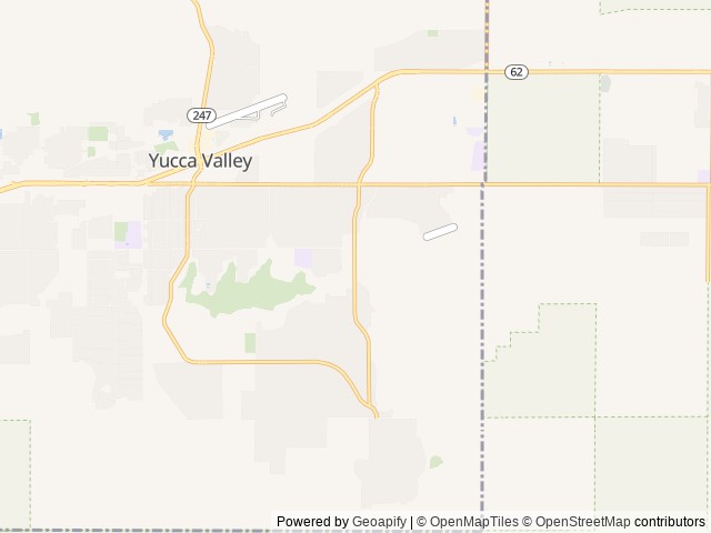 Map for 2021 BunkHouse Fun! *** Delivery Only *** near Yucca Valley, CA