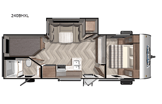 2022 Forest River RV Salem Cruise Lite 240BHXL