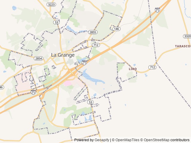 Map for Let the Adventure Begin! near La Grange, OH