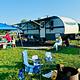 HOME-ON-THE-WHEEL spacious travel trailer