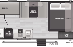 2025 Keystone RV Hideout Single Axle 175BH