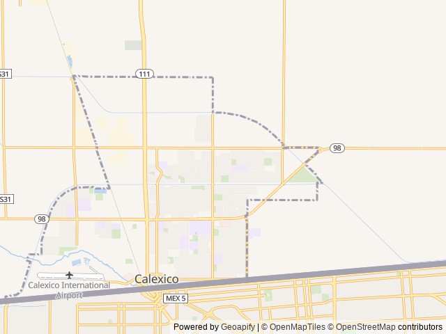 Map for 2018 CrossRoads RV Zinger Lite ZR18BH near Chula Vista, CA