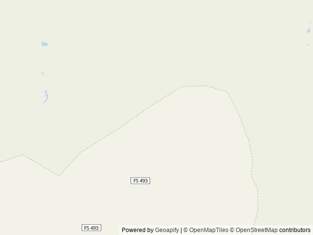 Map of Bear Creek Campground - Mt location at Ennis, MT, United States