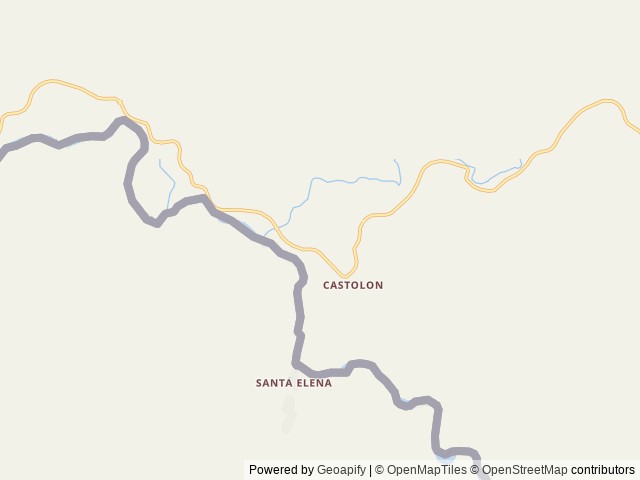 Map of Cottonwood (Big Bend, TX) location at Big Bend Nat. Park, TX, United States