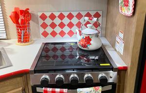 Step back in time in this charming vintage camper!