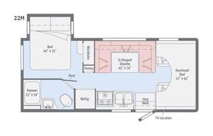 2019 Winnebago Minnie Winnie 22M RV rental photo 2