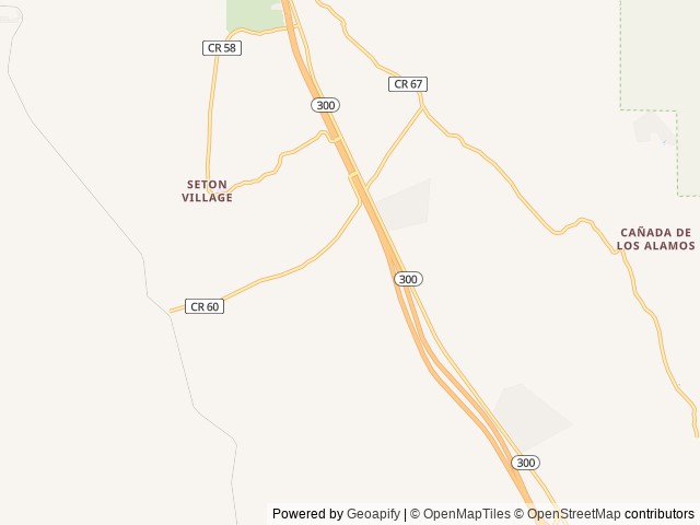 Map of KitFox location at Santa Fe, NM, United States