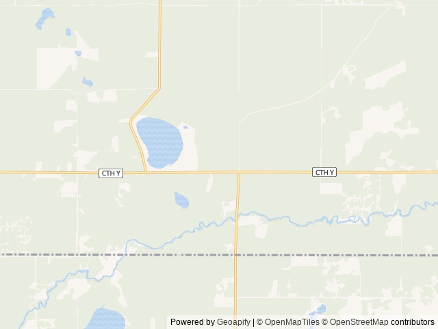 Map of North View Campground location at Gordon, WI, United States