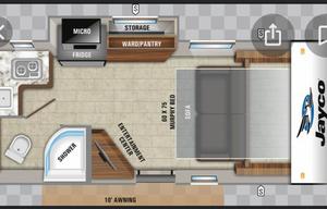 2019 Jayco Hummingbird 17MBS