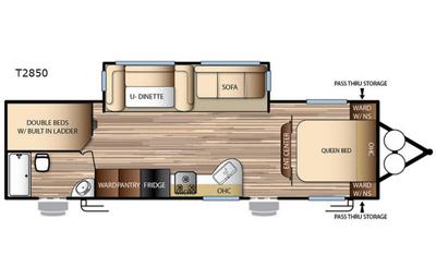 2017 Forest River RV EVO T2850