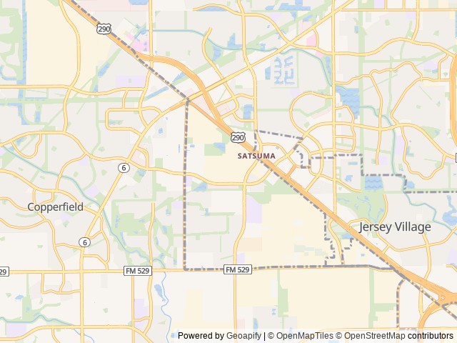 Map of Traders Village Houston RV Park location at Houston, TX, United States