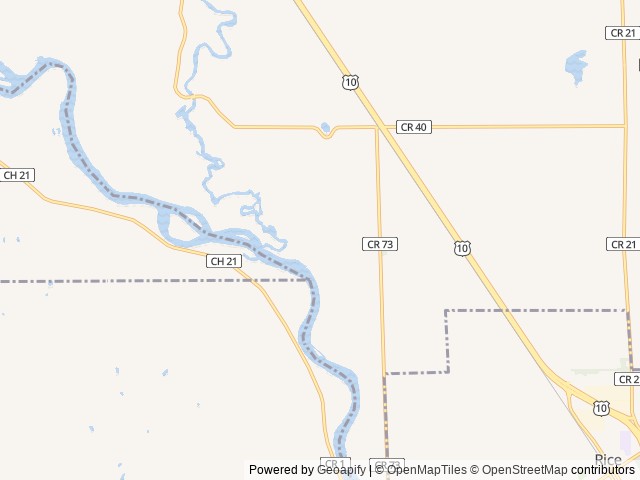Map of Two Rivers Campground & Tubing location at Royalton, MN, United States