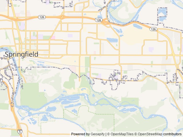 Map for 2023 Grand Design Momentum 30G near Springfield, OR