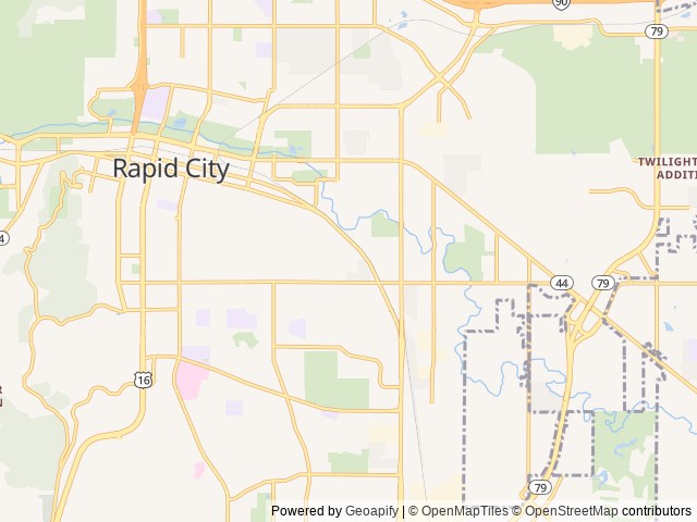 Map for "Harrison" 2010 K-Z Coyote Lite near Rapid City, SD