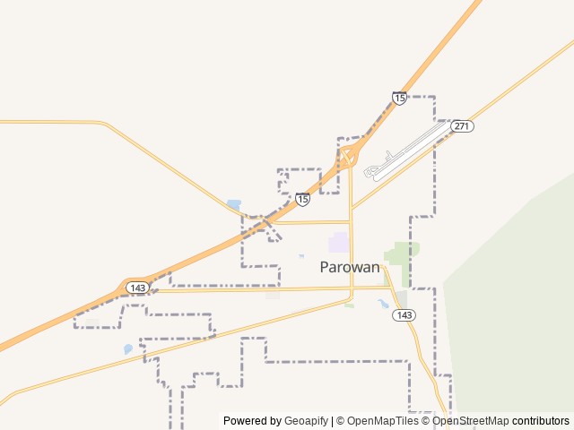 Map for 2019 Coachmen RV Chaparral 381RD near Parowan, UT