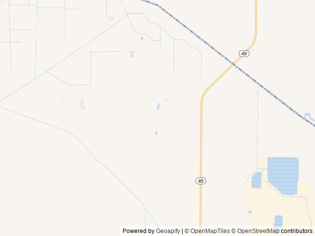 Map for 2021 Forest River RV Wildwood Heritage Glen 314BUD near Wheatfield, IL