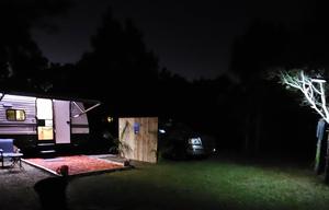 New 2025 RV Stationary. Rural area.