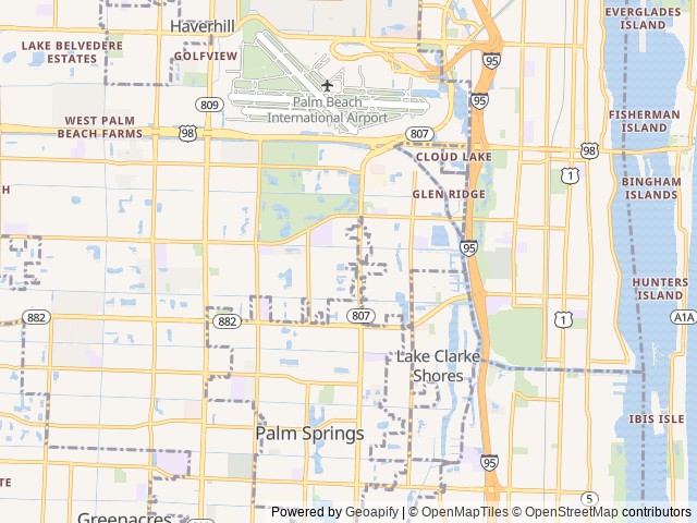 Map for 2015 Quicksilver VRV 8.5 x 24 near West Palm Beach, FL