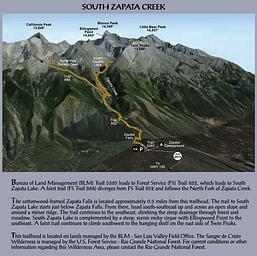Zapata Falls Recreation Area Map & Info