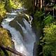 Nearby waterfall at Sol Duc