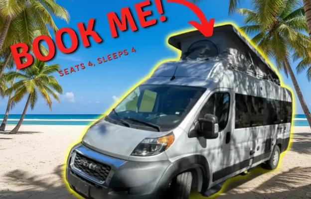 2023 Class B - A/C, 100 mi/day Luxury Van Pop Top