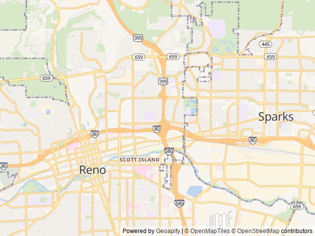 Map for 2018 Aero 2843 BH near Truckee, CA
