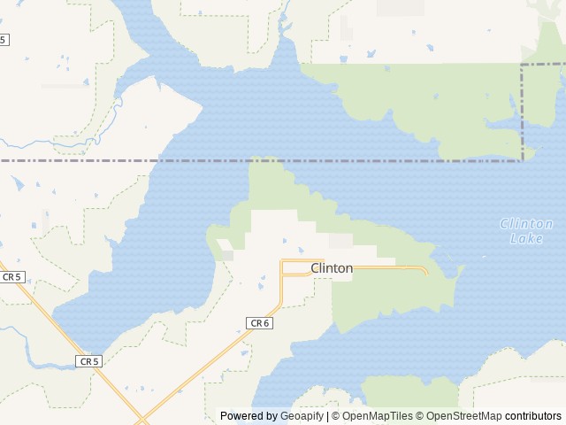 Map of Bloomington West location at Lawrence, KS, United States