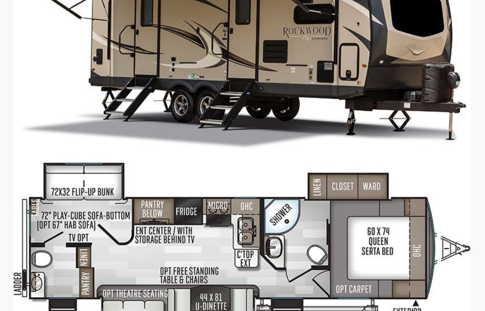 2020 Forest River RV Rockwood Ultra Lite 2910SB