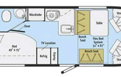 Little Wanderer 2014 Itasca Viva 23L - Sleeps 6