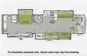 A-5 Luxury 41',King Bed, 1.5 Bath, Diesel- Sleep 7