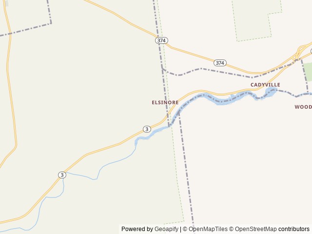 Map for 2018 Forest River RV Wildwood X-Lite 212RBXL near Cadyville, VT