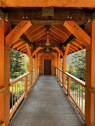 Covered Walkway to Outhouse
