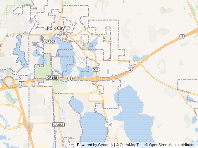 Map of Love's RV Hookup-Auburndale FL 228 location at Auburndale, FL, United States
