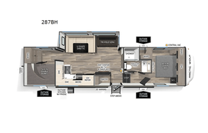 2019 Forest River RV Cherokee Arctic Wolf 287BH
