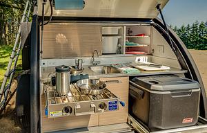 Bean Teardrop Trailer Sleeps 4-6 +RTTent +BikeRack