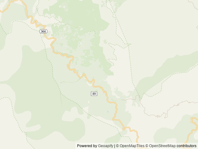 Map of Upper Hospital Flat Group Site location at Safford, AZ, United States